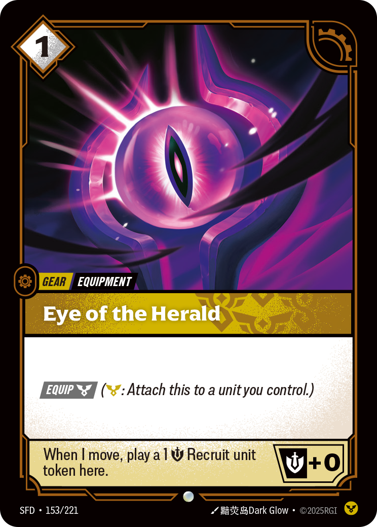 Eye of the Herald — Riftbound SFD-153/221