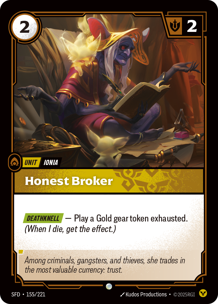 Honest Broker — Riftbound SFD-155/221