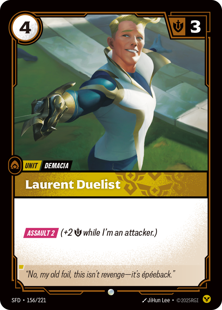 Laurent Duelist — Riftbound SFD-156/221