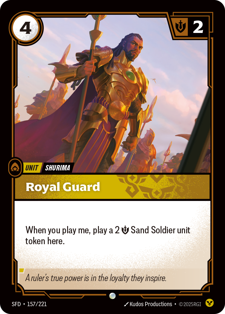 Royal Guard — Riftbound SFD-157/221