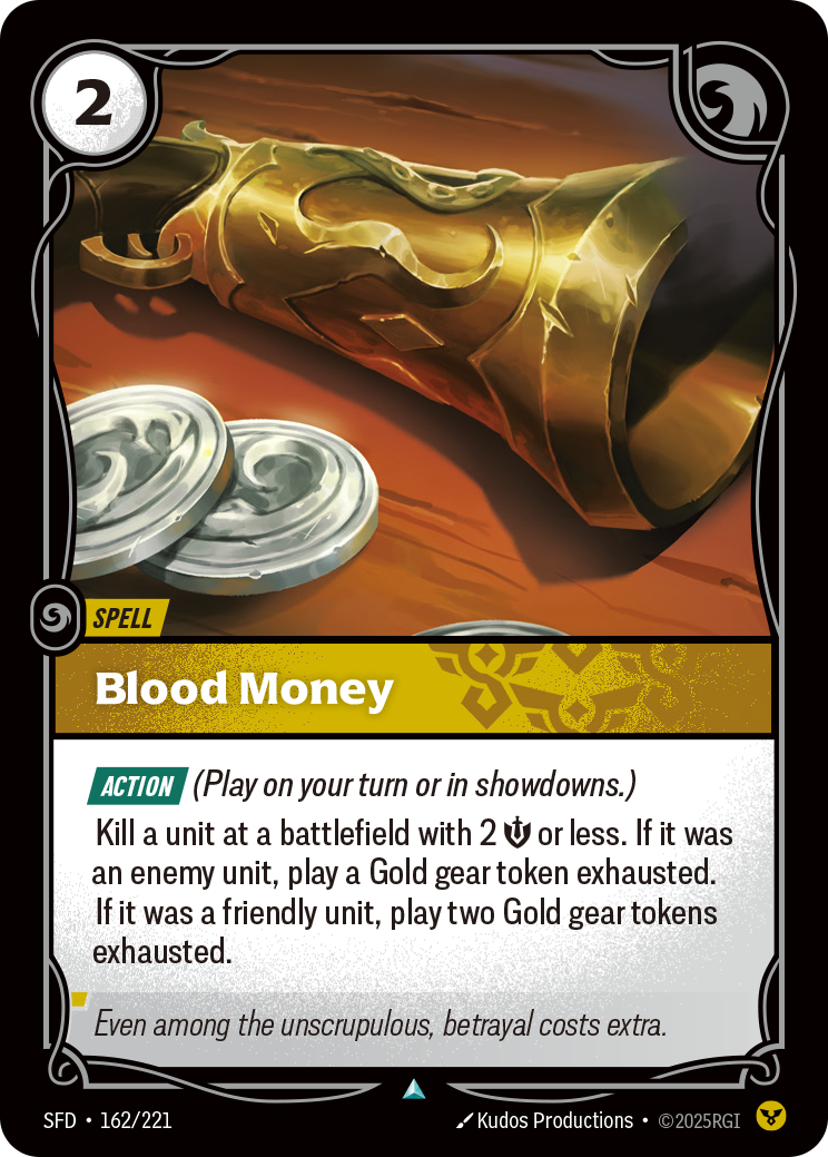 Blood Money — Riftbound SFD-162/221