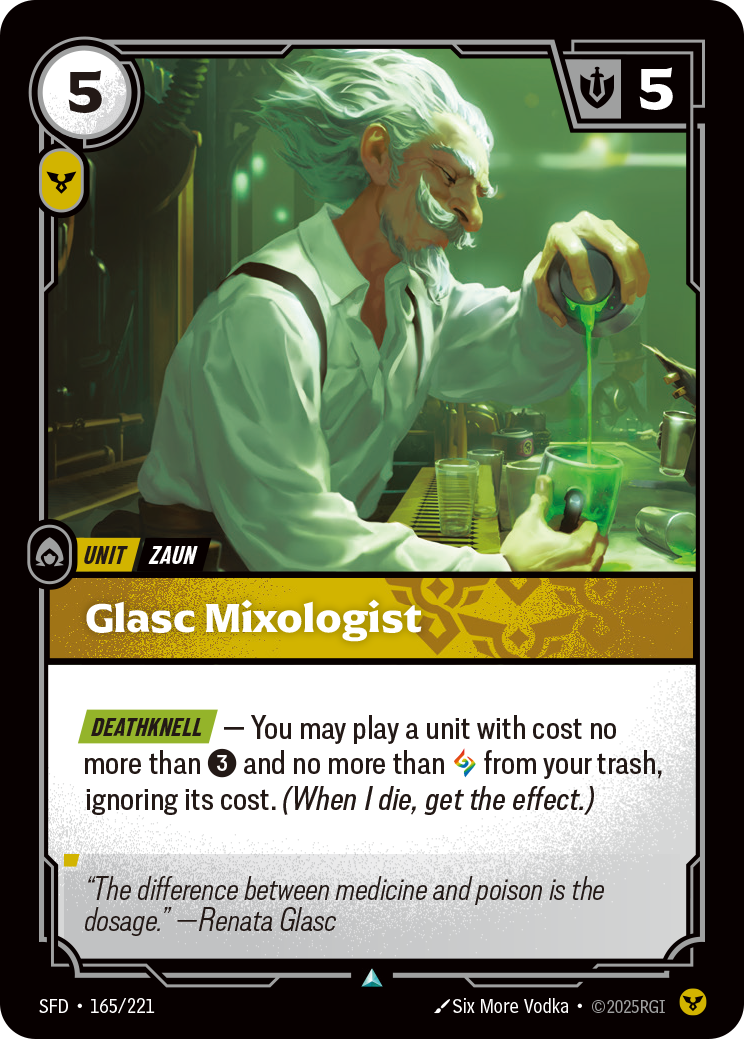 Glasc Mixologist — Riftbound SFD-165/221
