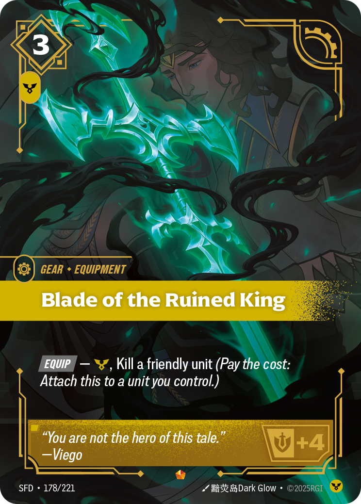 Blade of the Ruined King — Riftbound SFD-178/221