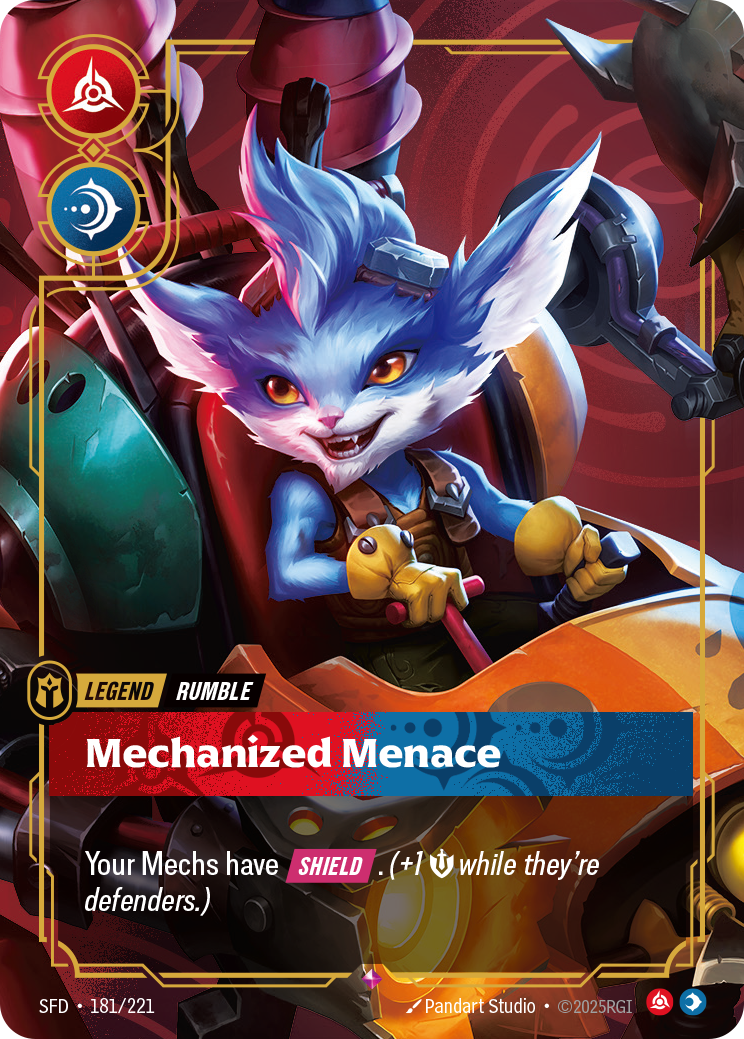 Mechanized Menace — Riftbound SFD-181/221