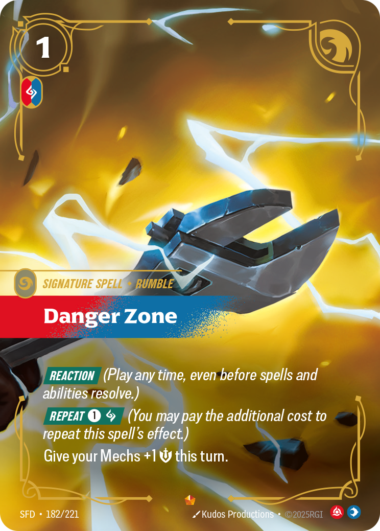 Danger Zone — Riftbound SFD-182/221