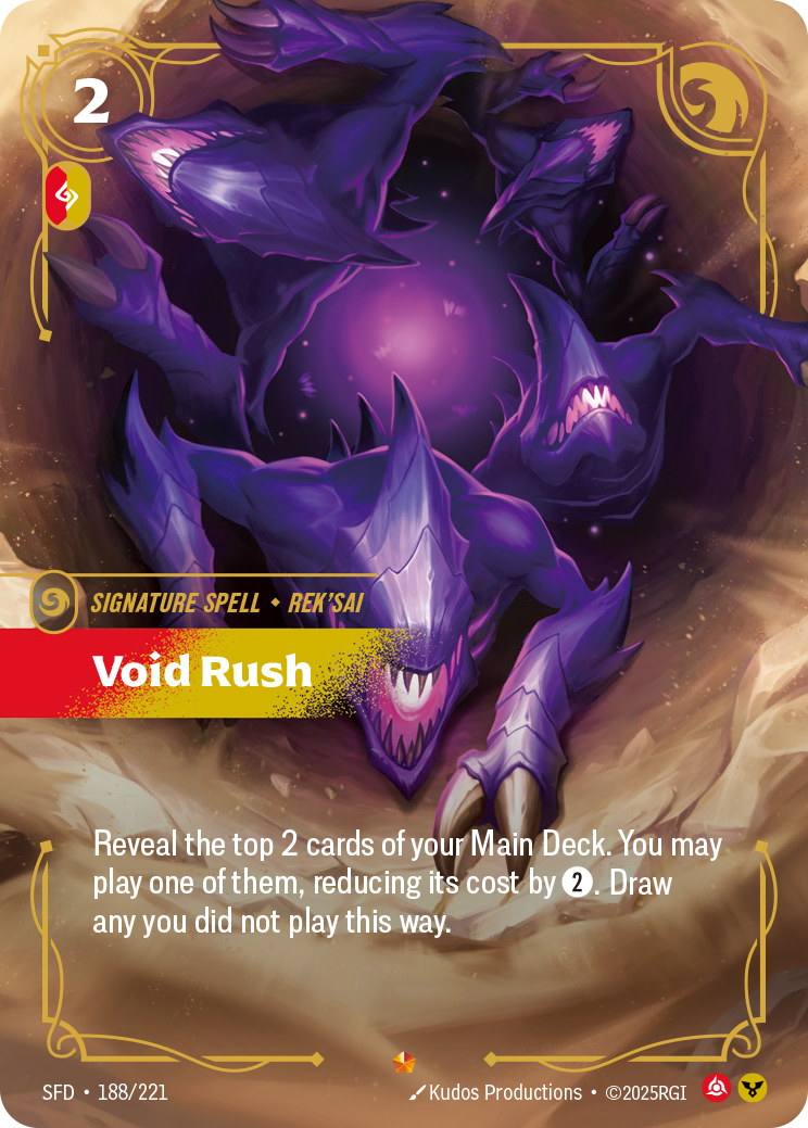Void Rush — Riftbound SFD-188/221