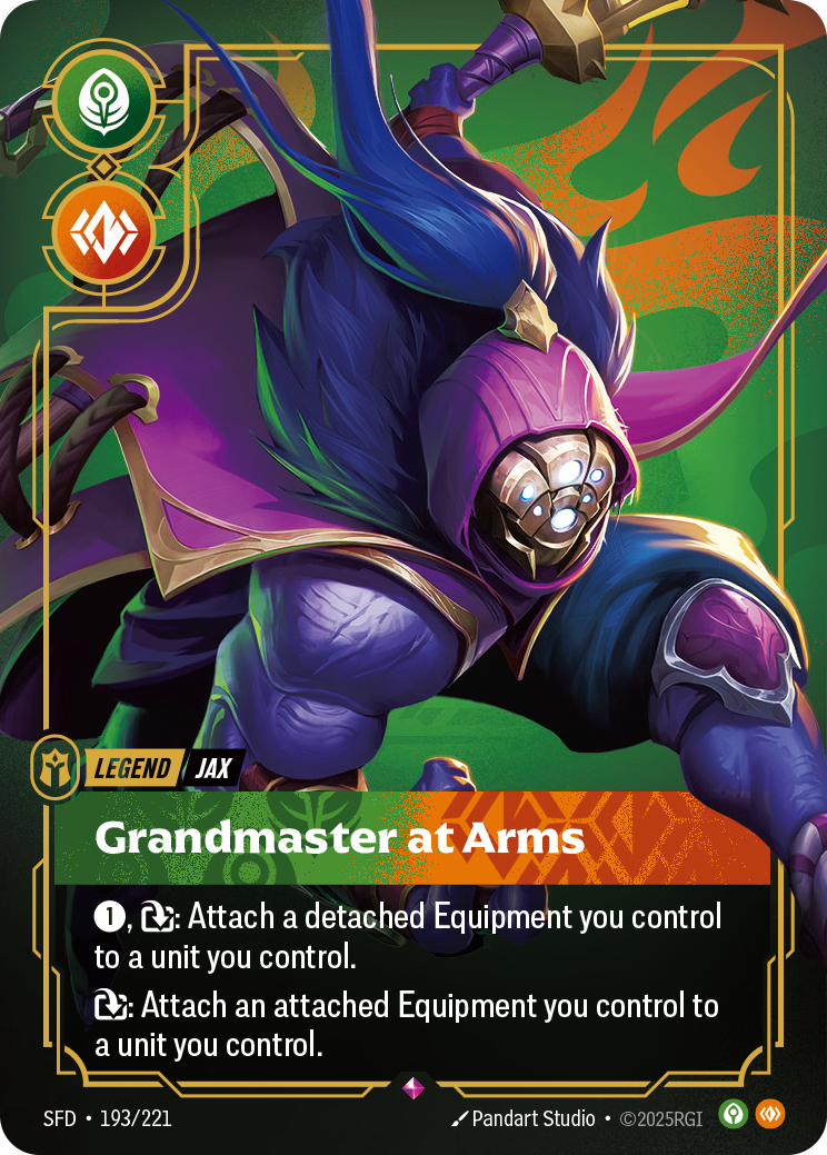 Grandmaster at Arms — Riftbound SFD-193/221