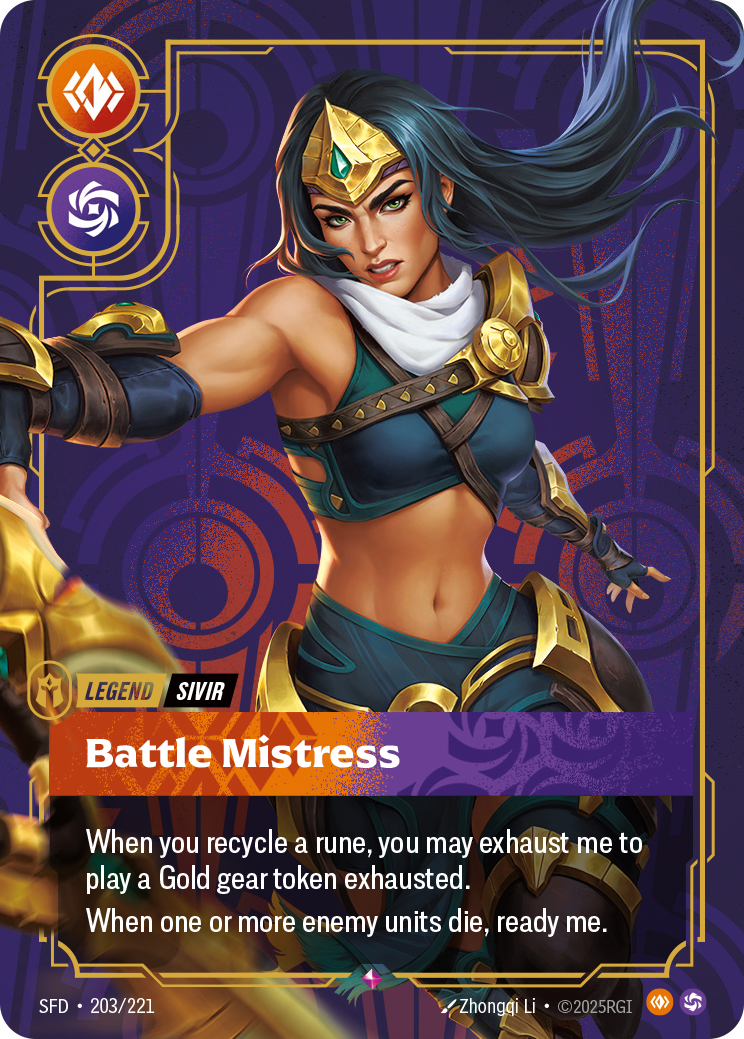 Battle Mistress — Riftbound SFD-203/221