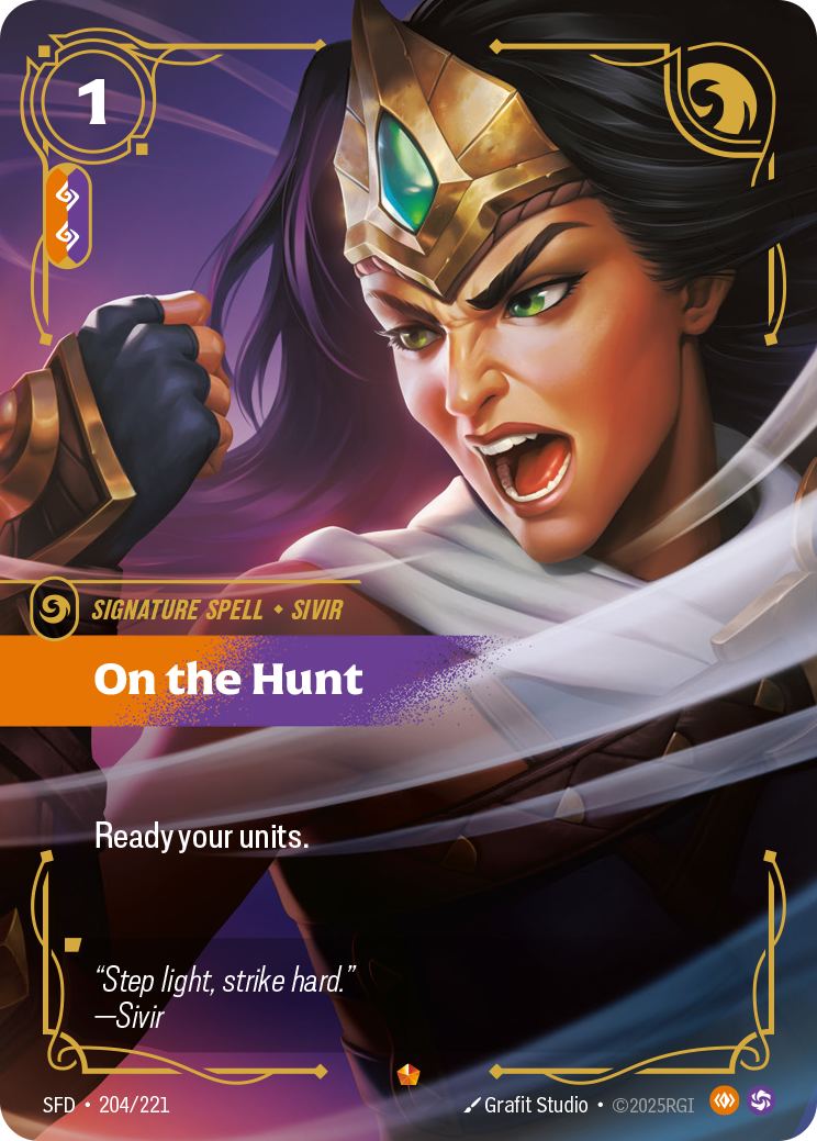 On the Hunt — Riftbound SFD-204/221