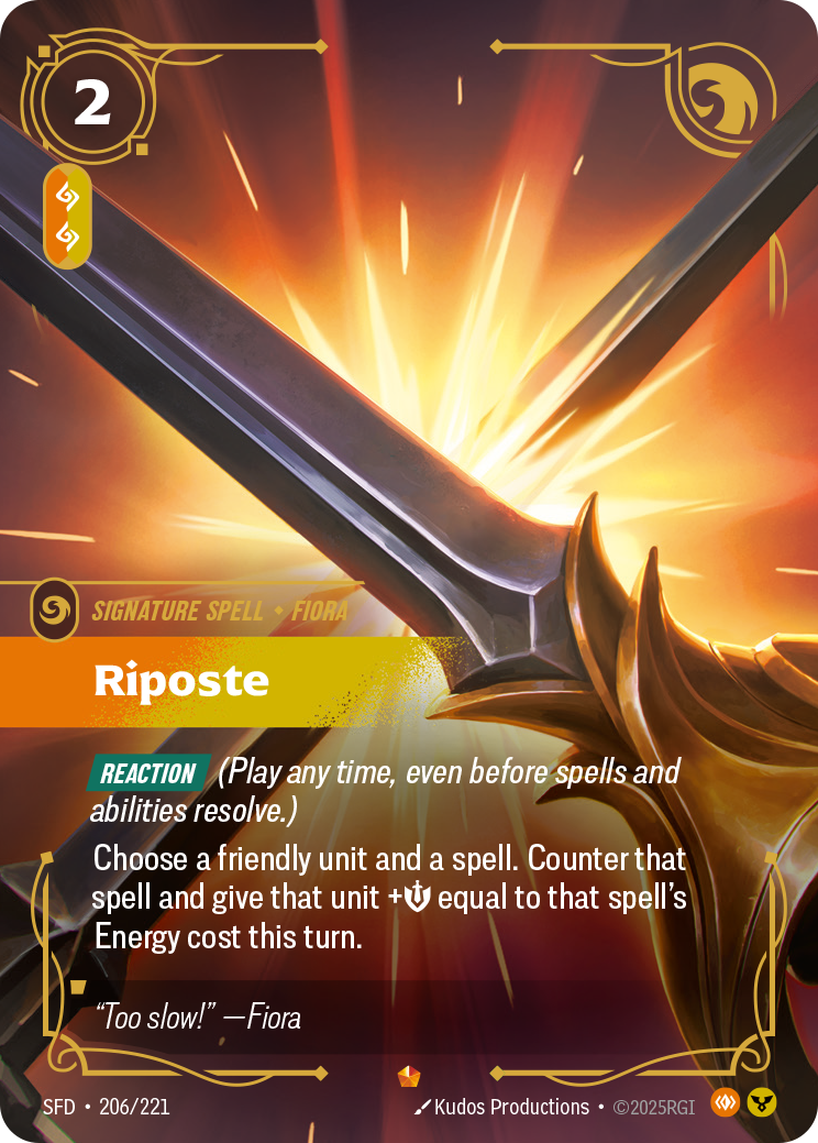 Riposte — Riftbound SFD-206/221