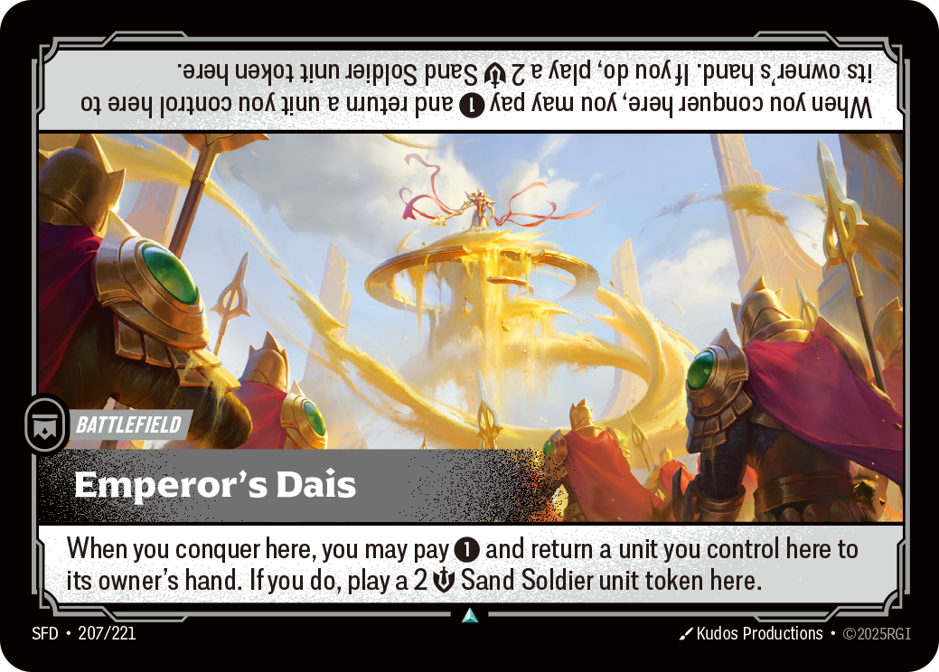 Emperor's Dais — Riftbound SFD-207/221