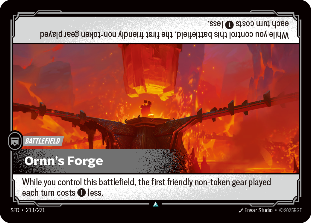 Ornn's Forge — Riftbound SFD-213/221