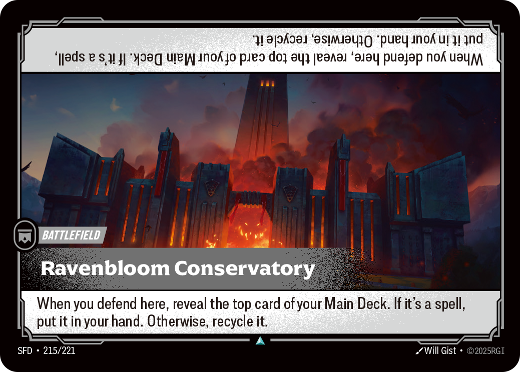 Ravenbloom Conservatory — Riftbound SFD-215/221
