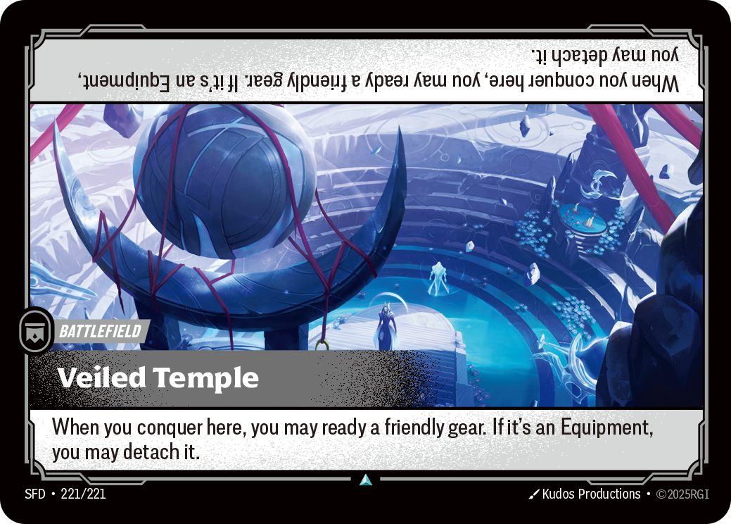 Veiled Temple — Riftbound SFD-221/221