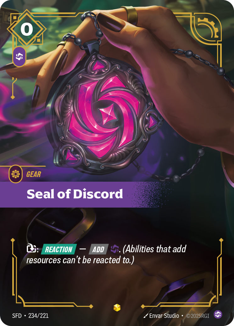 Seal of Discord — Riftbound SFD-234/221