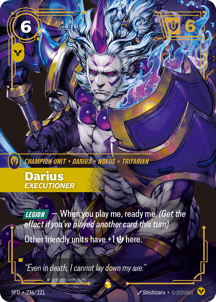 Darius, Executioner — Riftbound SFD-236/221