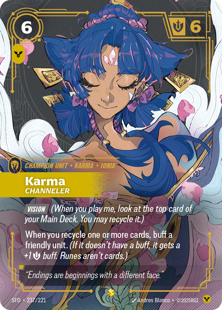 Karma, Channeler — Riftbound SFD-237/221