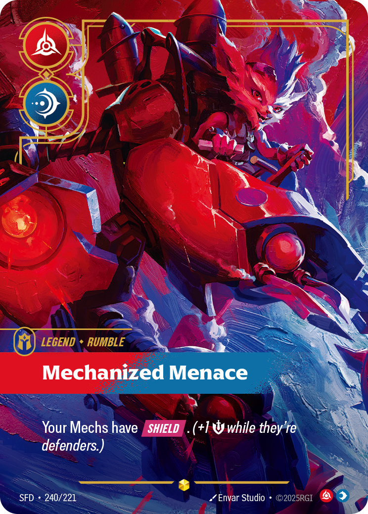 Mechanized Menace — Riftbound SFD-240/221