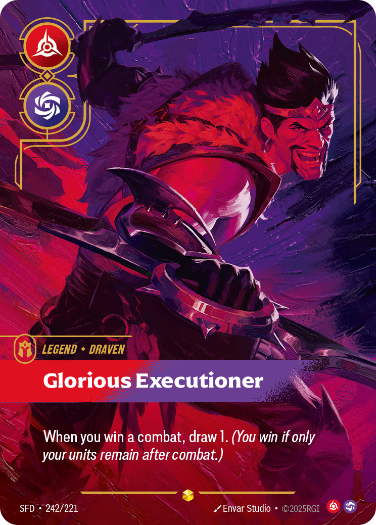 Glorious Executioner — Riftbound SFD-242/221