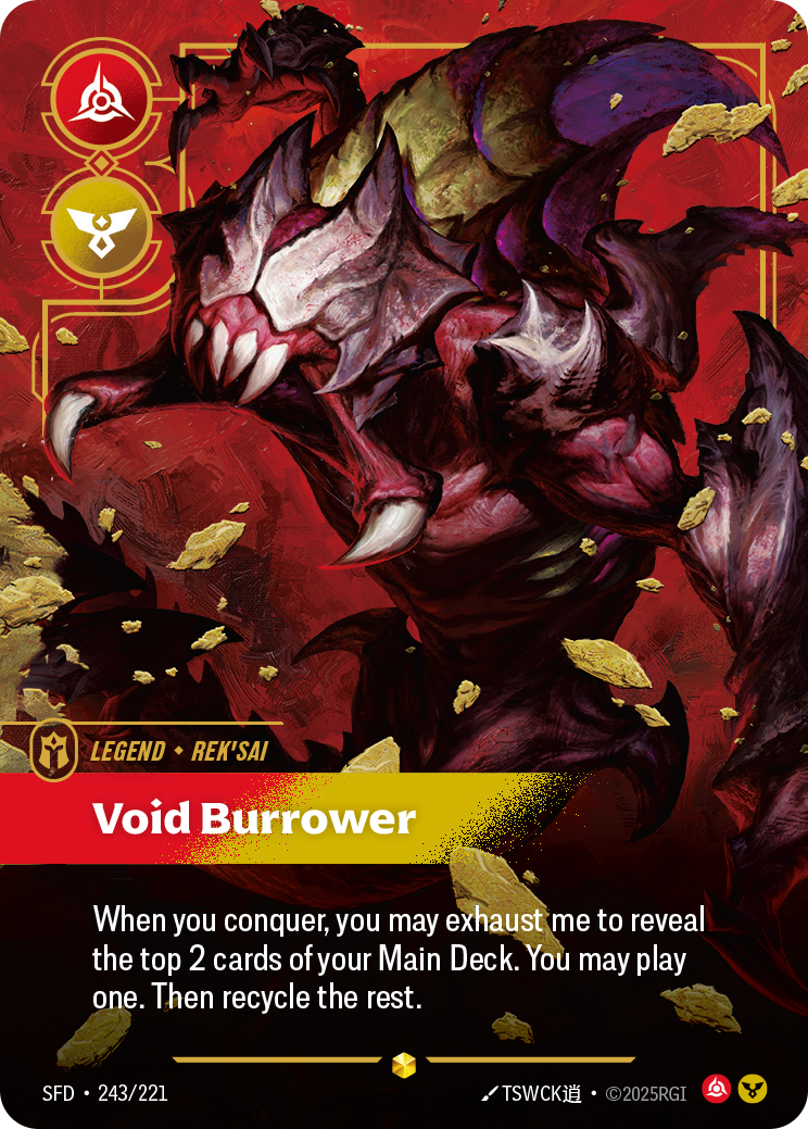 Void Burrower — Riftbound SFD-243/221