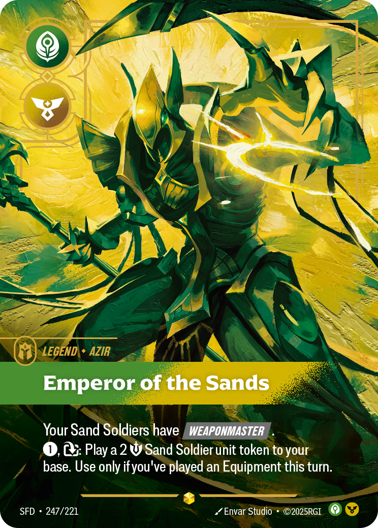 Emperor of the Sands — Riftbound SFD-247/221