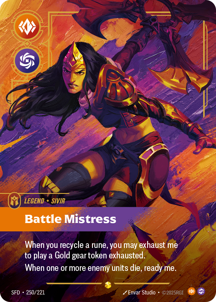 Battle Mistress — Riftbound SFD-250/221