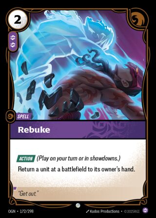 Rebuke