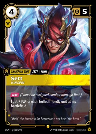 Sett, Kingpin