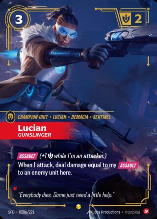 Lucian, Gunslinger