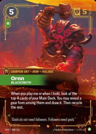 Ornn, Blacksmith