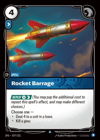 Rocket Barrage