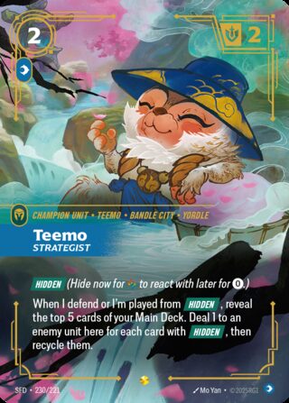 Teemo, Strategist