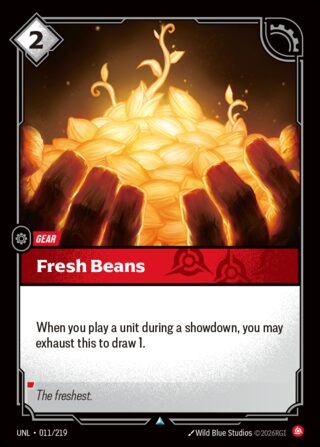 Fresh Beans