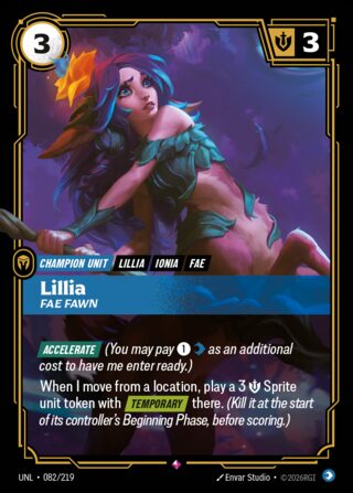 Lillia, Fae Fawn