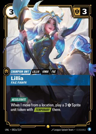 Lillia, Fae Fawn