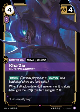 Kha'Zix, Mutating Horror