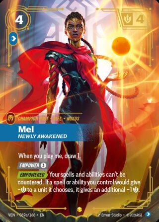 Mel, Newly Awakened