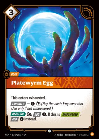 Platewyrm Egg