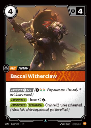 Baccai Witherclaw
