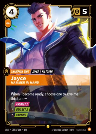 Jayce, Hammer in Hand