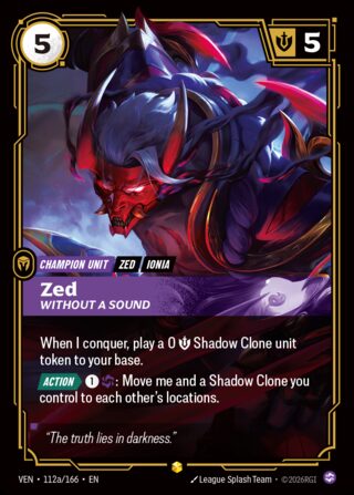 Zed, Without a Sound