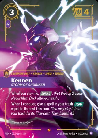 Kennen, Storm of Shuriken
