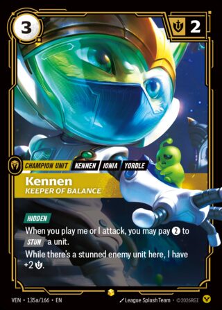 Kennen, Keeper of Balance