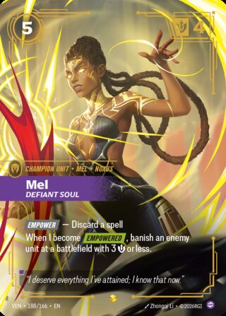 Mel, Defiant Soul