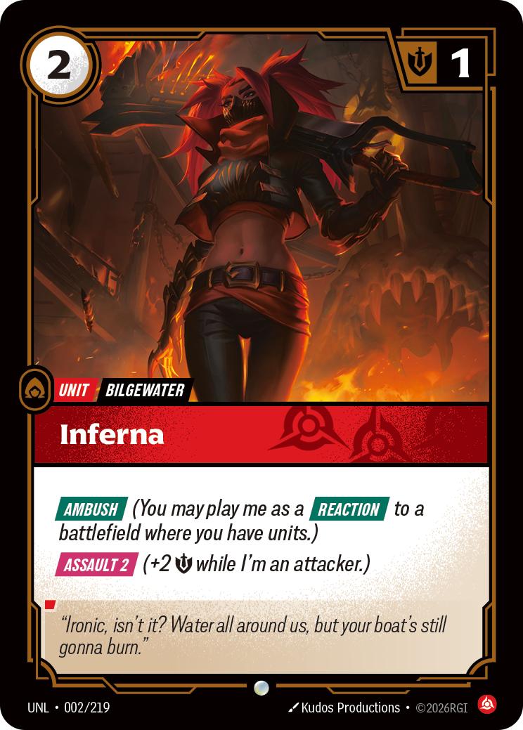 Inferna — Riftbound UNL-002/219