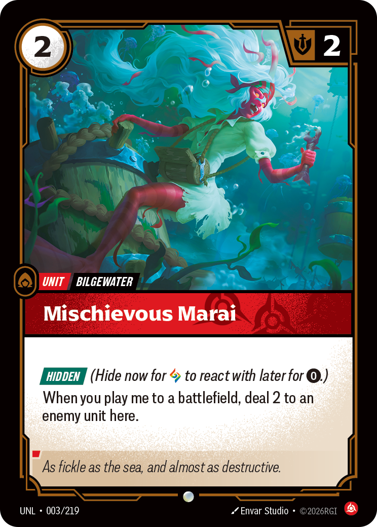 Mischievous Marai — Riftbound UNL-003/219