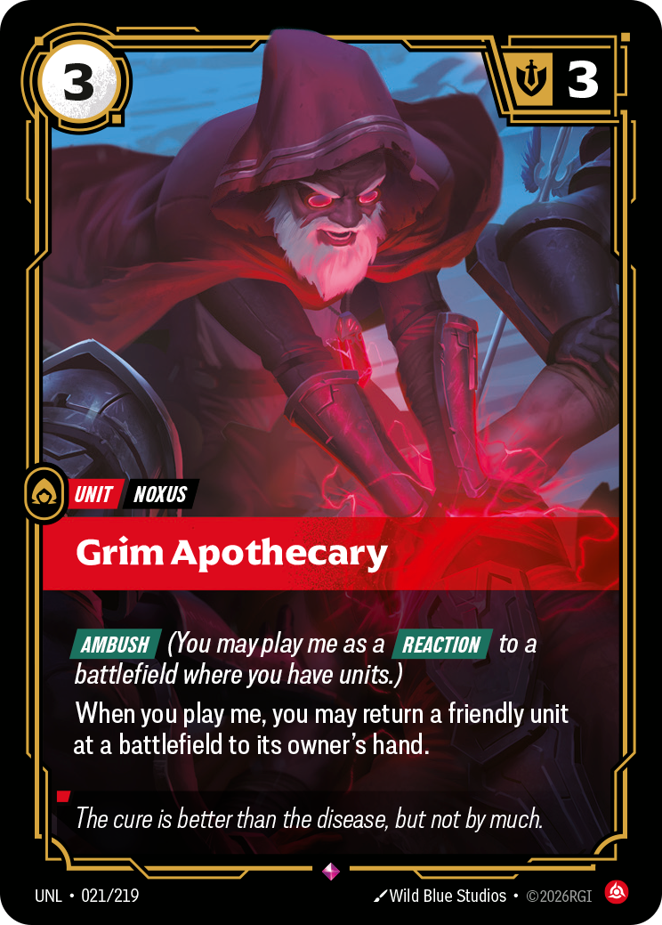 Grim Apothecary — Riftbound UNL-021/219