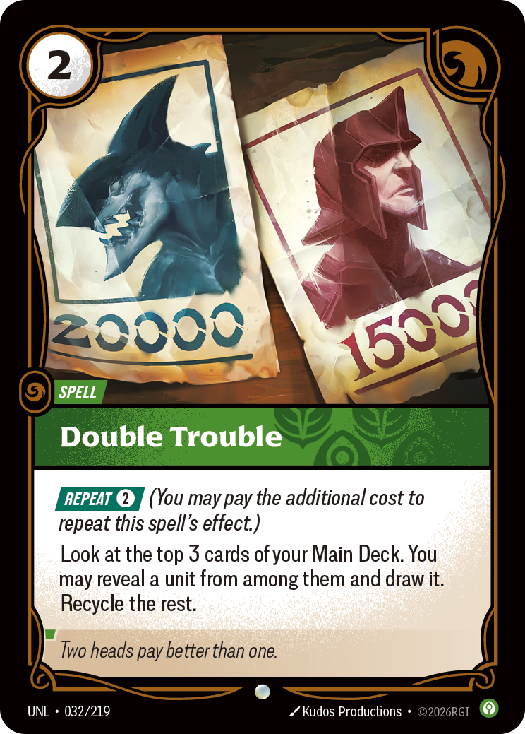 Double Trouble — Riftbound UNL-032/219