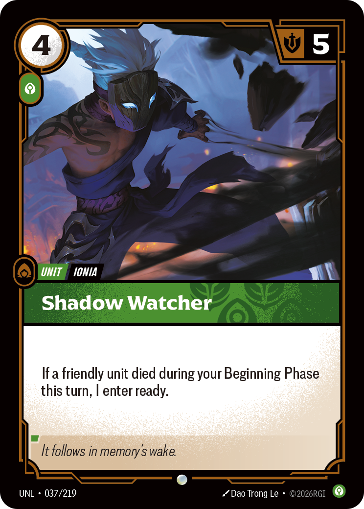 Shadow Watcher — Riftbound UNL-037/219