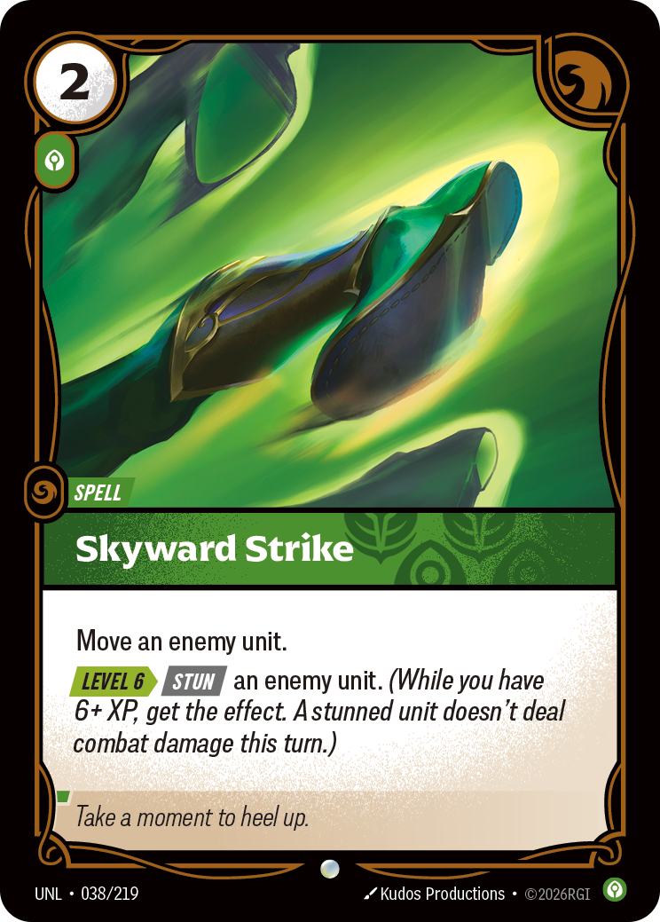Skyward Strike — Riftbound UNL-038/219